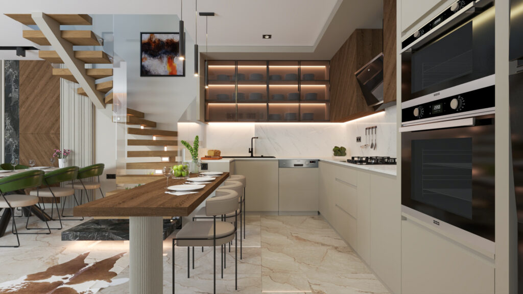 15)VİLLA A1 İÇ MEKAN