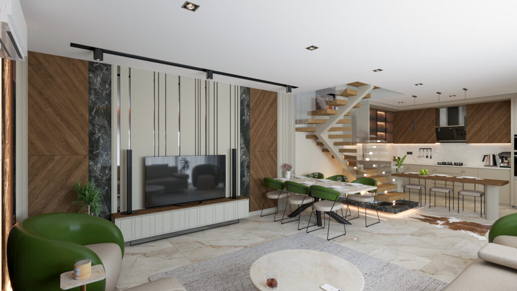 17)VİLLA A1 İÇ MEKAN