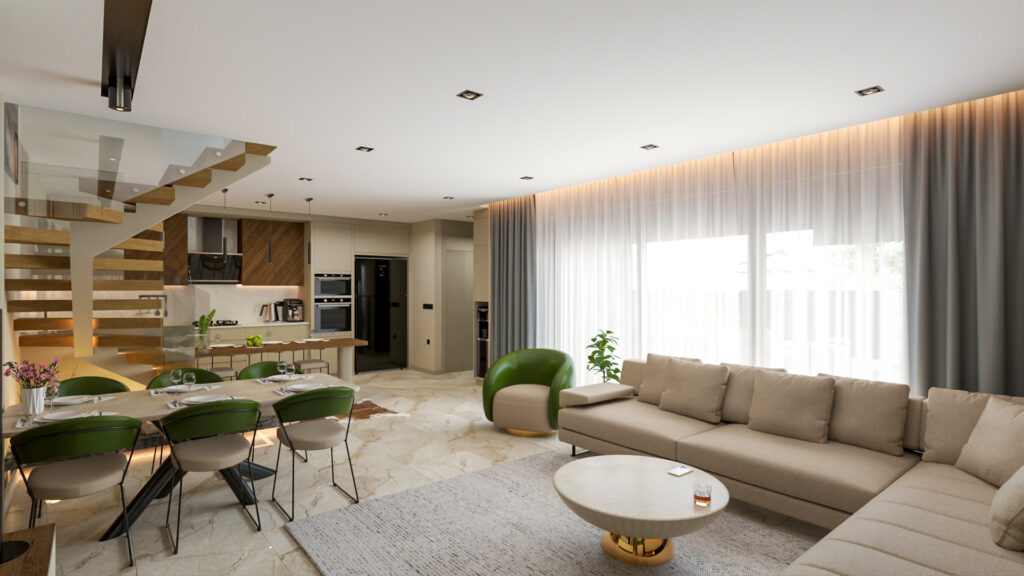 20)VİLLA A1 İÇ MEKAN