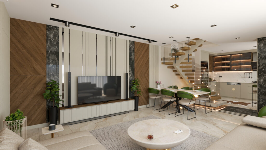 33)VİLLA A2-A3 İÇ MEKAN